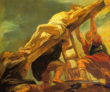 das Anheben des Kreuzes 1621 Peter Paul Rubens Ölgemälde